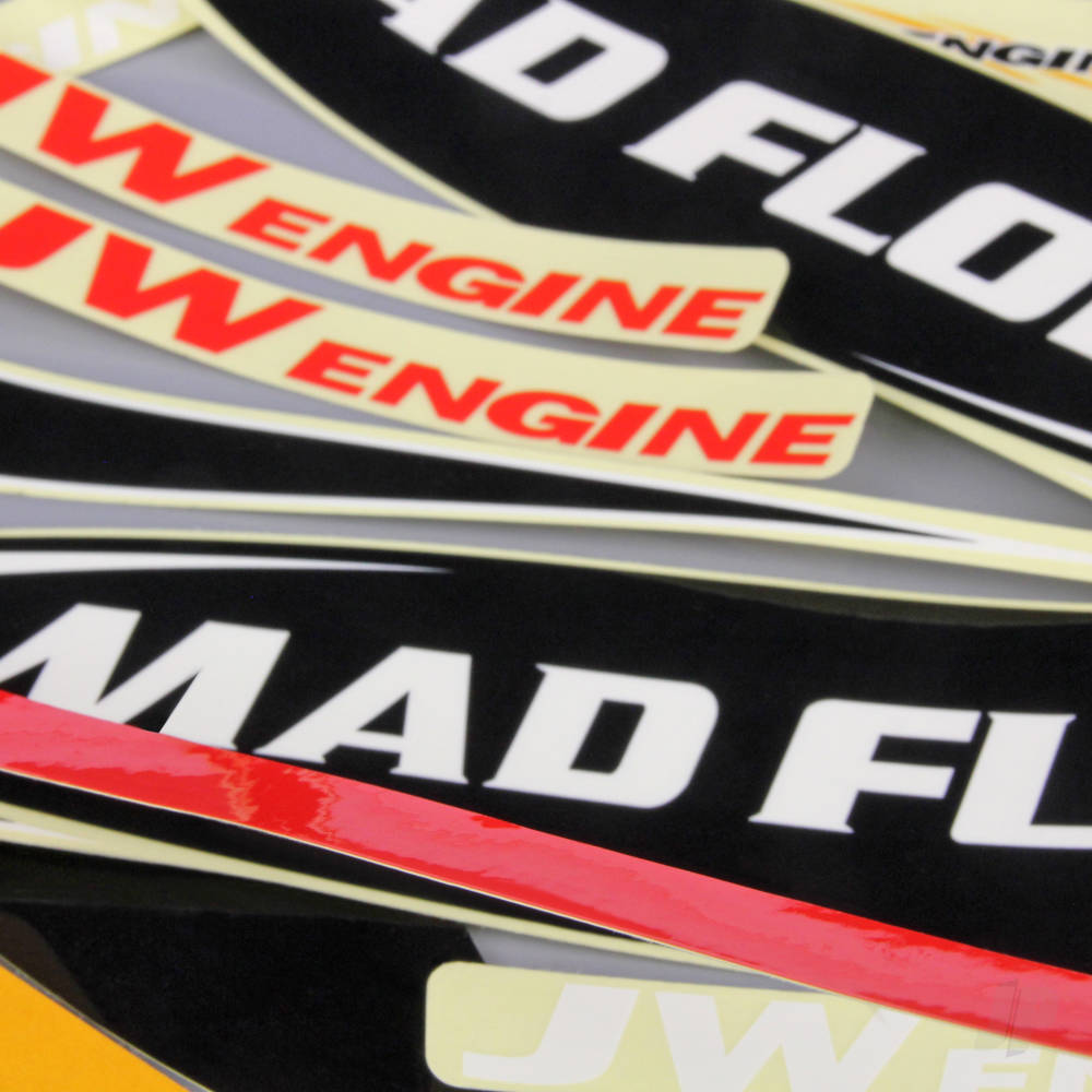 Joysway Decal Stickers (Mad Flow Brushed / Brushless) 860303