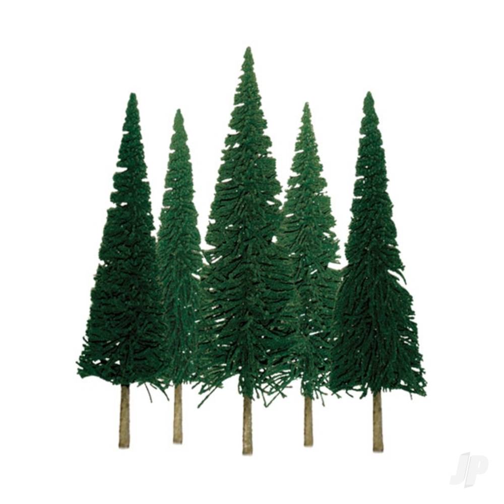 JTT Scenic Pine, 4in to 6in, HO-Scale, (24 per pack) 92003