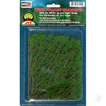 JTT Light Green Branches, 1.5in to 3in, (60 per pack) 95518
