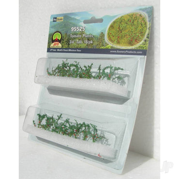 JTT Tomatoes, 3/4in Tall, HO-Scale, (18 per pack) 95525