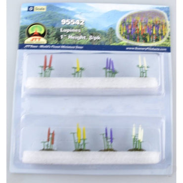 JTT Lupines, 1in Tall, O-Scale, (8 per pack) 95542
