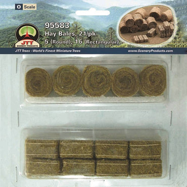 JTT Hay, O-Scale, (21 per pack) 95583
