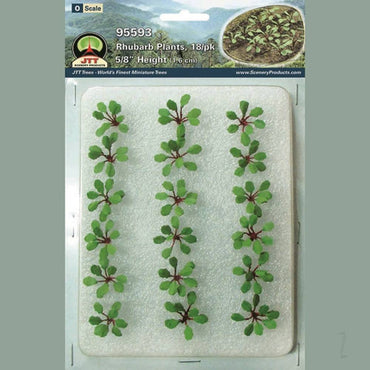 JTT Rhubarb, O-Scale, (18 per pack) 95593