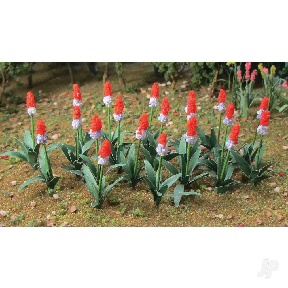 JTT Primula Vialli, HO-Scale, (32 per pack) 95594