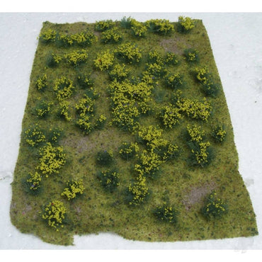 JTT Flowering Meadow Yellow, 5x7in, Sheet 95605