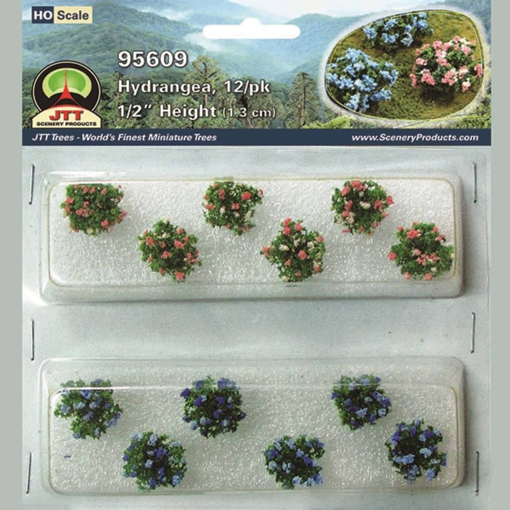 JTT Hydrangea, HO-Scale, (12 per pack) 95609