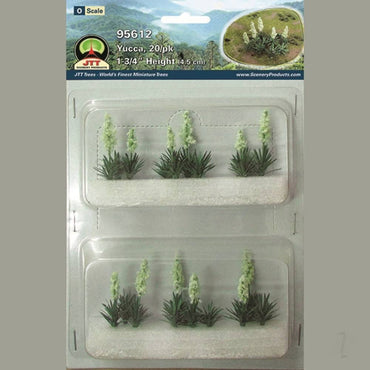 JTT Yucca, O-Scale, (20 per pack) 95612