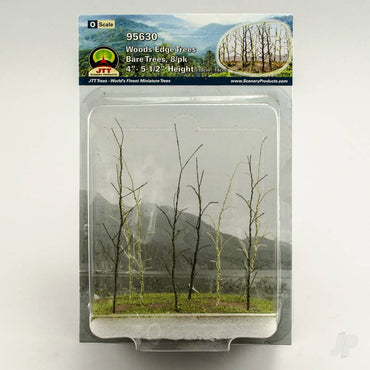 JTT Woods Edge Trees, Bare Green, O-Scale, (8 per pack) 95630