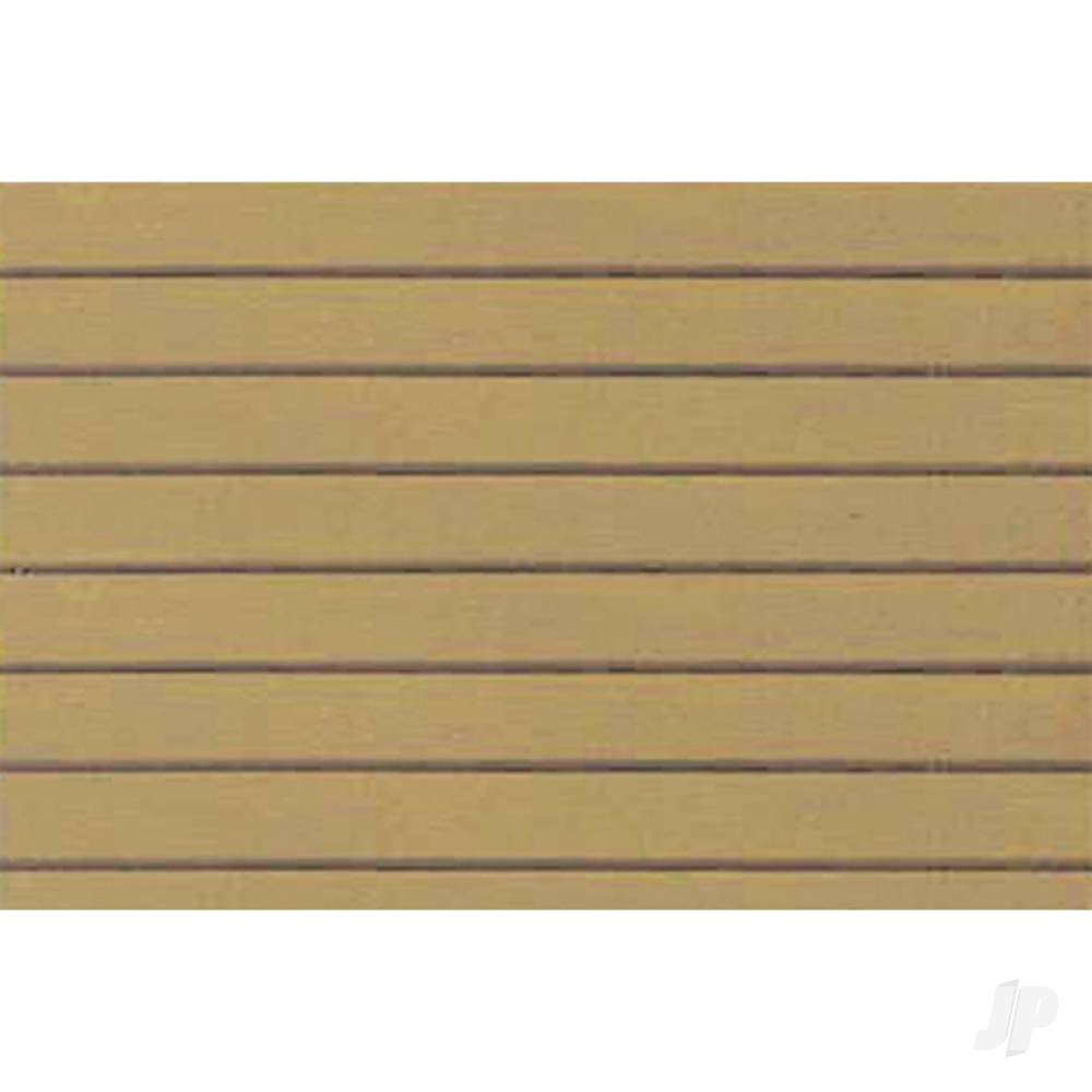 JTT Clapboard Siding, 1:100, HO-Scale, (2 per pack) 97413