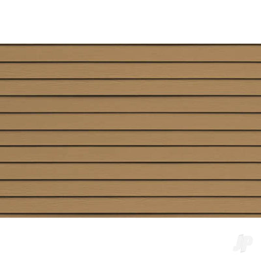 JTT Clapboard Siding, 1:100, HO-Scale, (2 per pack) 97413