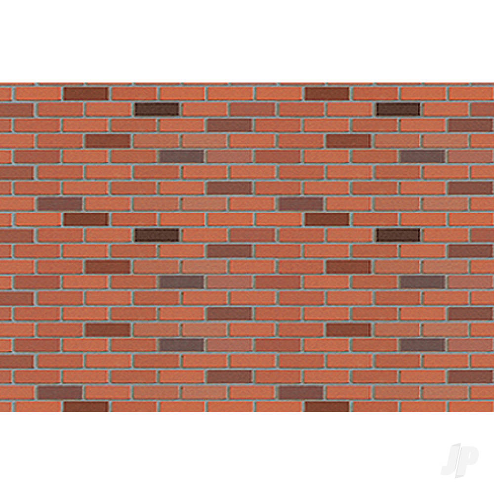 JTT Brick, O-Scale, 1:48, (2 per pack) 97423