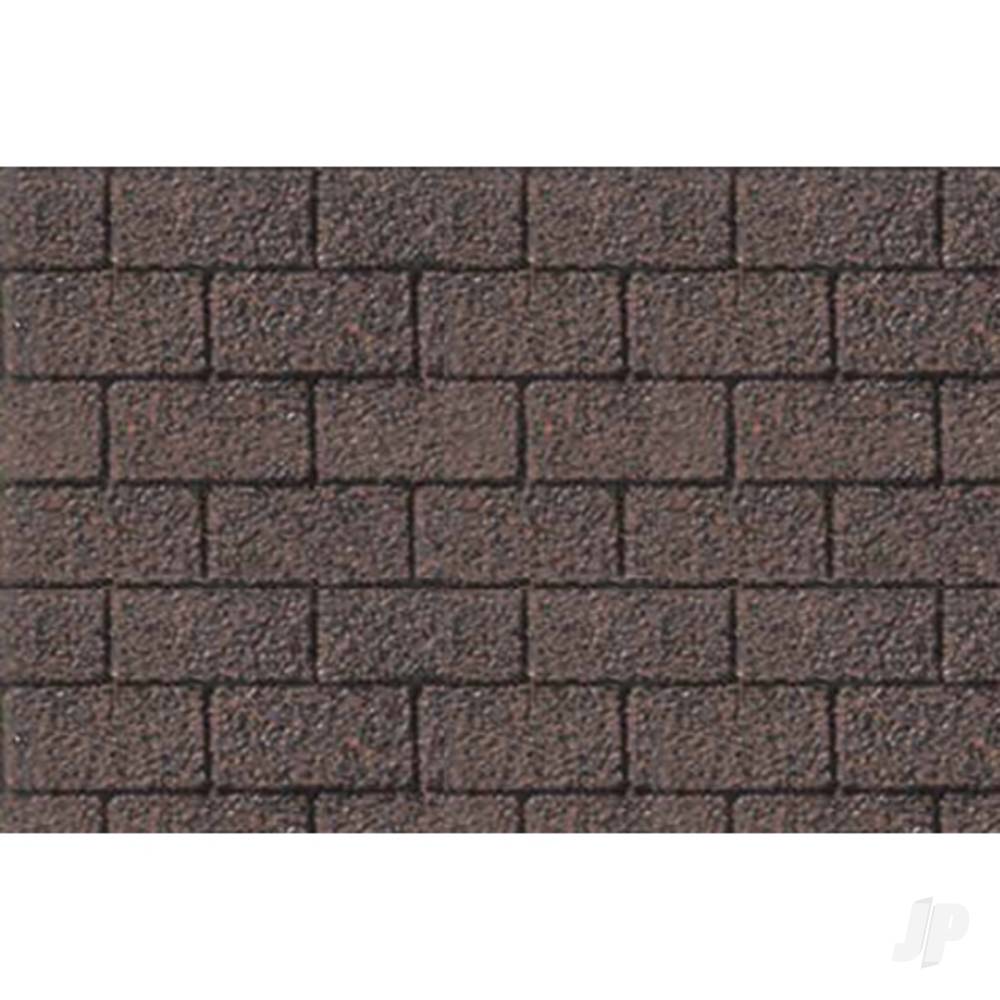 JTT Asphalt Shingle, 1:100, HO-Scale, (2 per pack) 97440