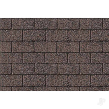 JTT Asphalt Shingle, 1:100, HO-Scale, (2 per pack) 97440