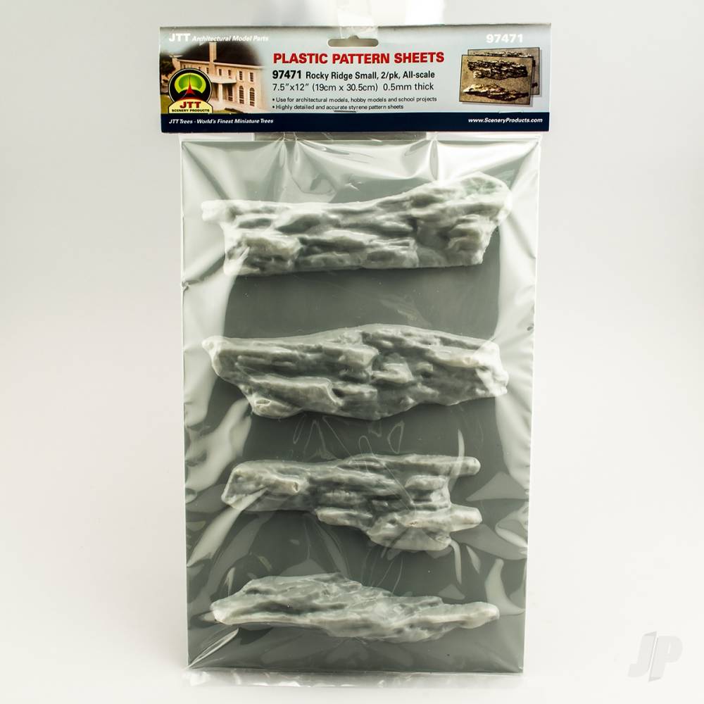 JTT Rocky Ridge Small, All-Scale, (2 per pack) 97471