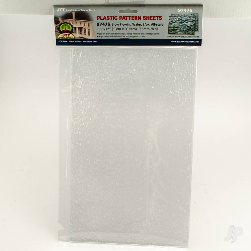 JTT Slow Flowing Water, All-Scale, (2 per pack) 97475