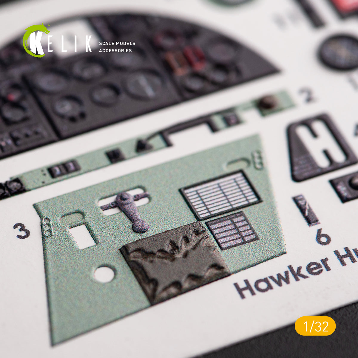 Kelik K3D32012 1:32 Hawker Hurricane Mk.IIB