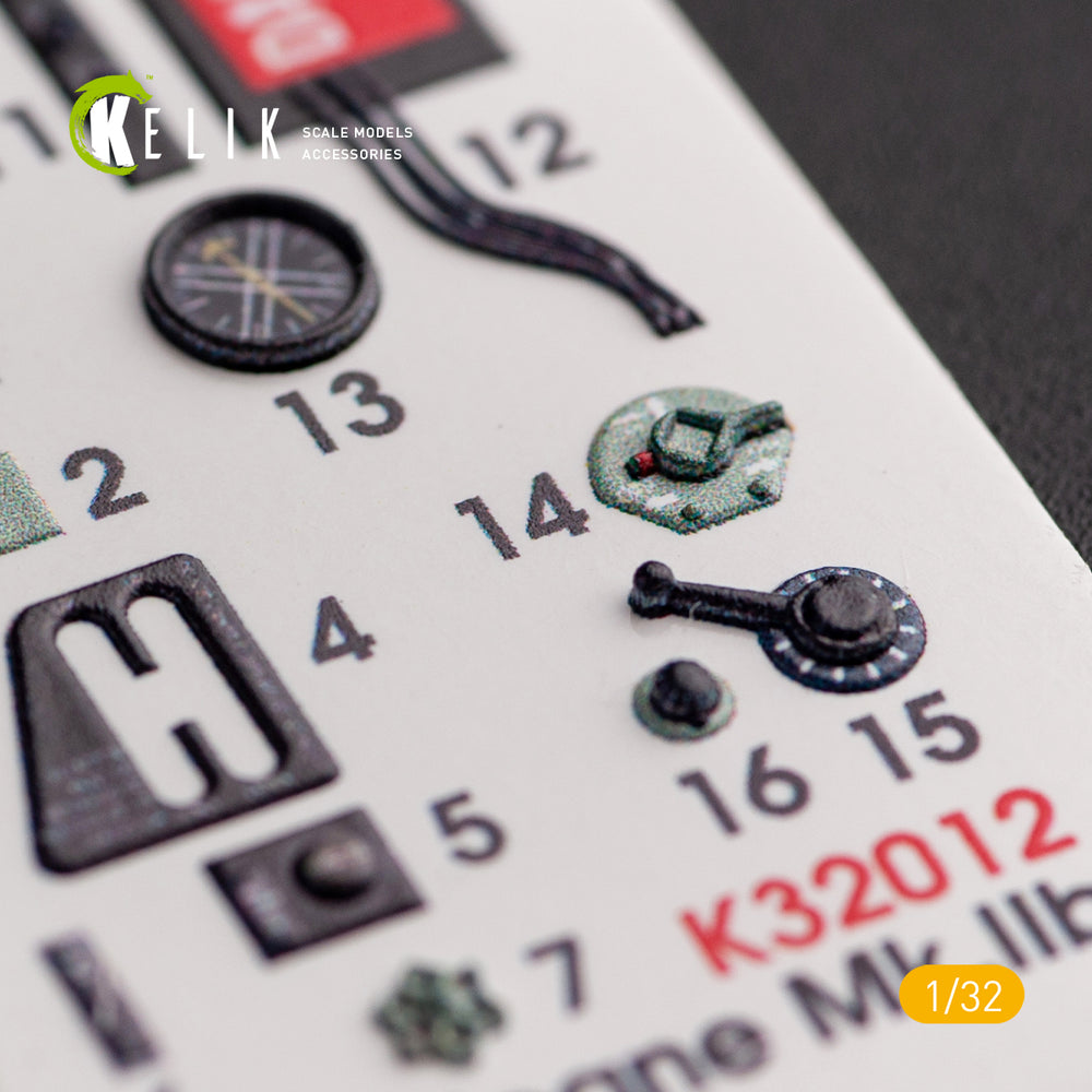 Kelik K3D32012 1:32 Hawker Hurricane Mk.IIB