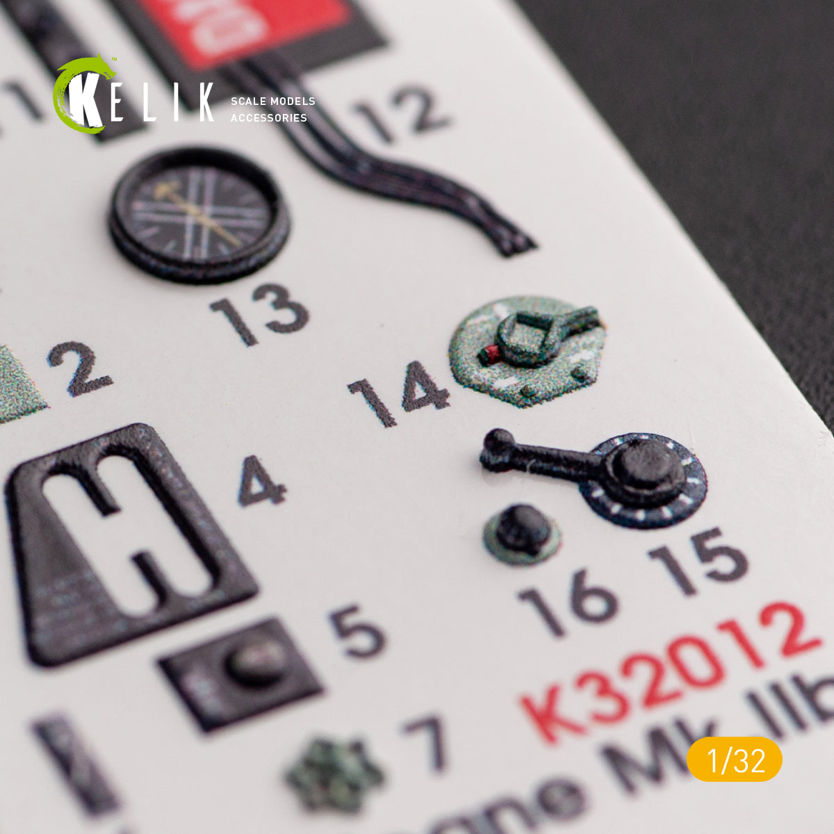 Kelik K3D32012 1:32 Hawker Hurricane Mk.IIB