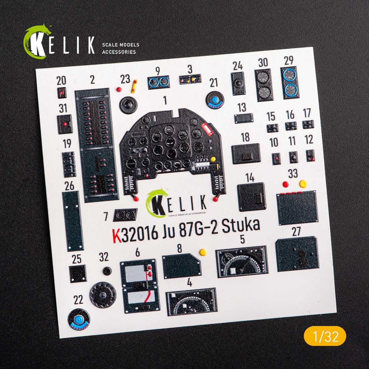Kelik K3D32016 1:32 Junkers Ju-87D/G 'Stuka'