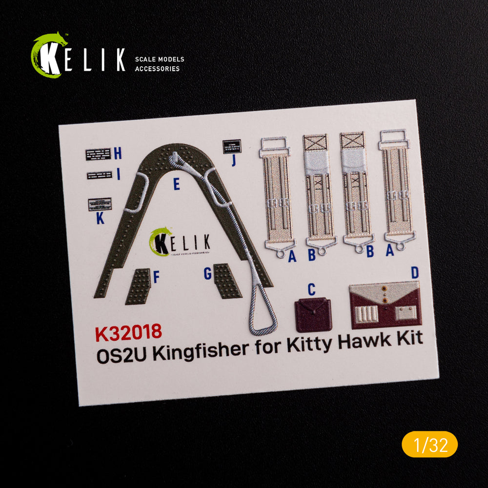 Kelik K3D32018 1:32 Vought OS2U Kingfisher