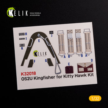 Kelik K3D32018 1:32 Vought OS2U Kingfisher