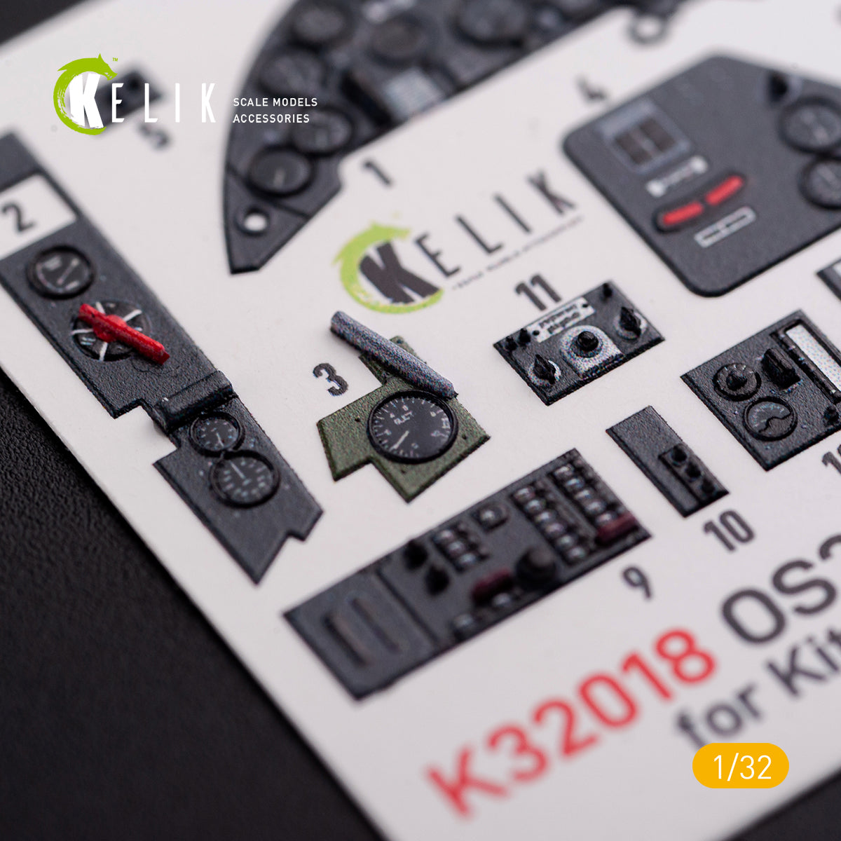 Kelik K3D32018 1:32 Vought OS2U Kingfisher