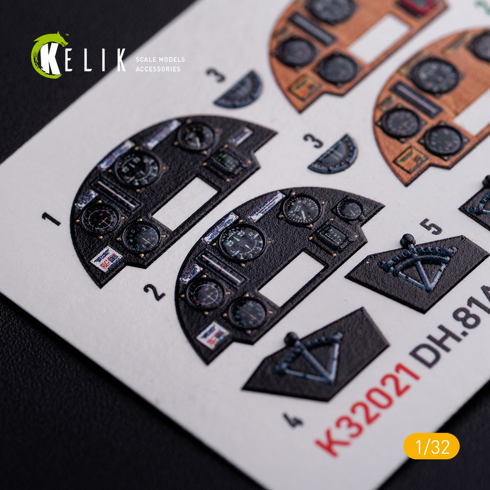 Kelik K3D32021 1:32 de Havilland DH.82A Tiger Moth