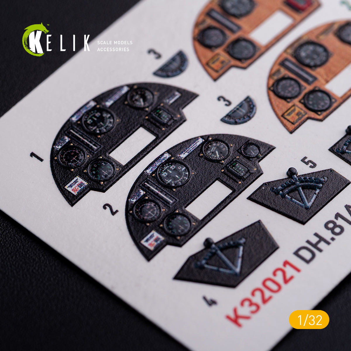 Kelik K3D32021 1:32 de Havilland DH.82A Tiger Moth