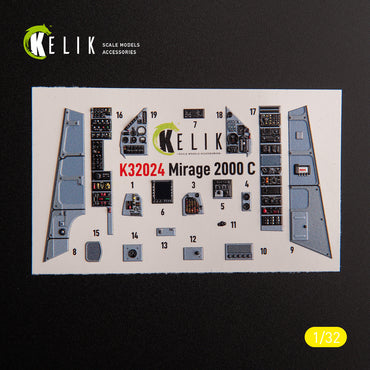 Kelik K3D32024 1:32 Dassault_Mirage 2000C