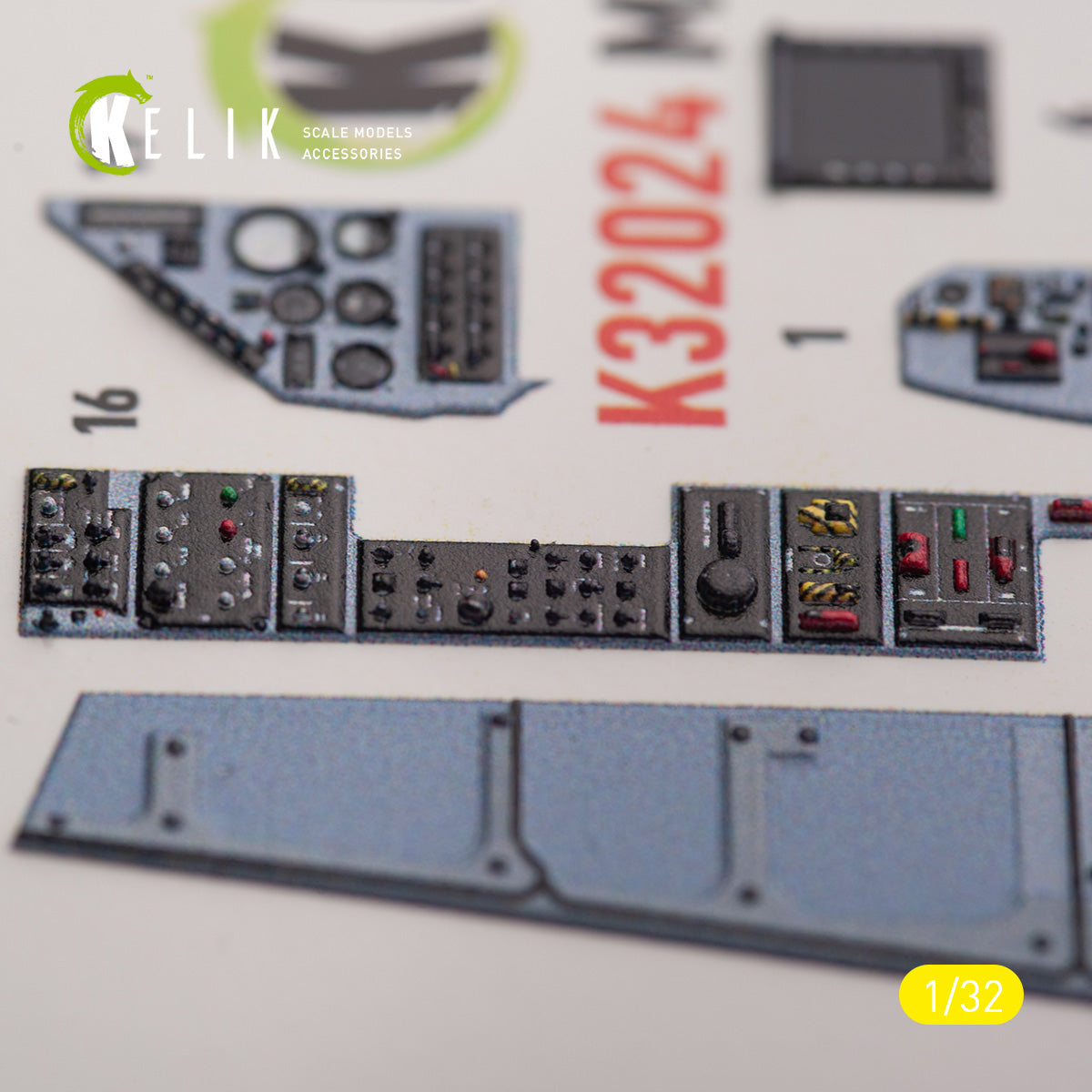 Kelik K3D32024 1:32 Dassault_Mirage 2000C