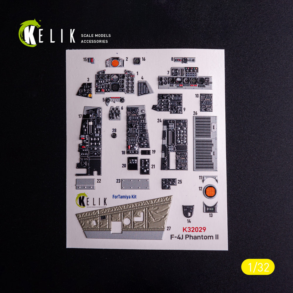 Kelik K3D32029 1:32 F-4J