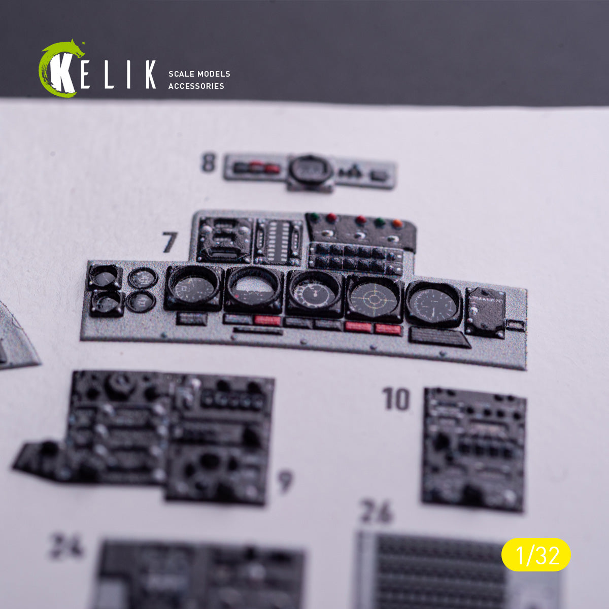 Kelik K3D32029 1:32 F-4J