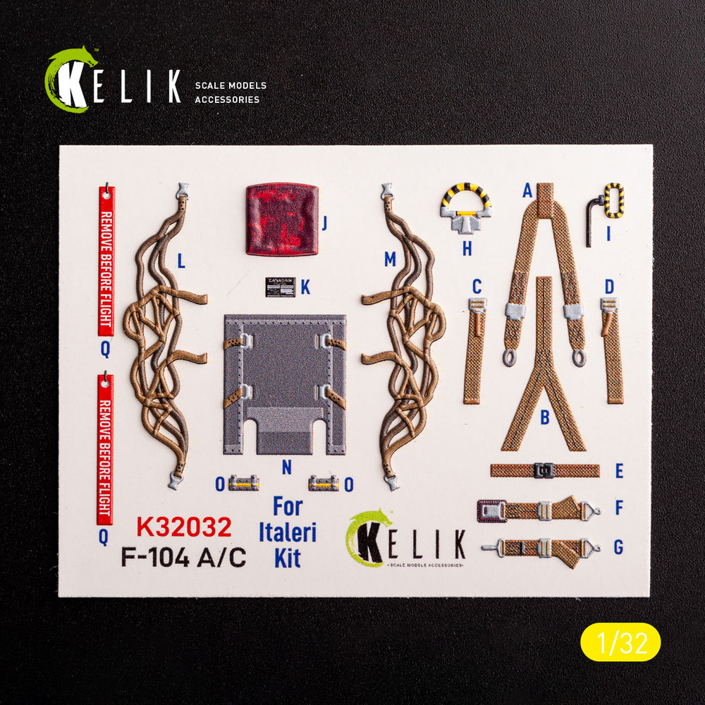 Kelik K3D32032 1:32 Lockheed F-104A/F-104C