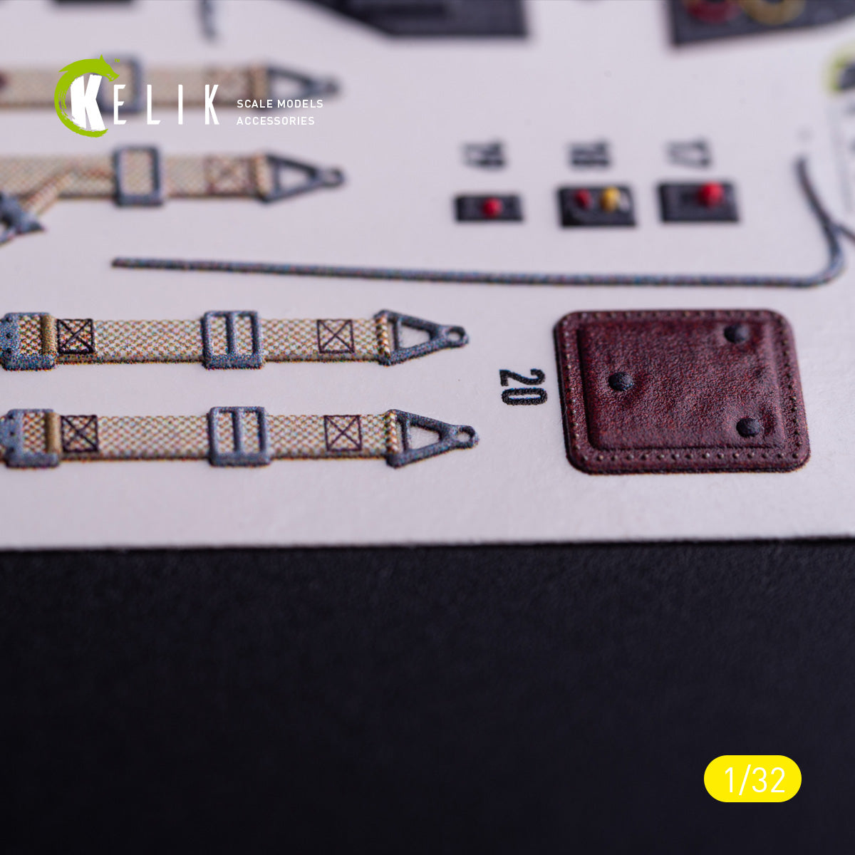 Kelik K3D32034 1:32 Messerschmitt Bf-109G-6