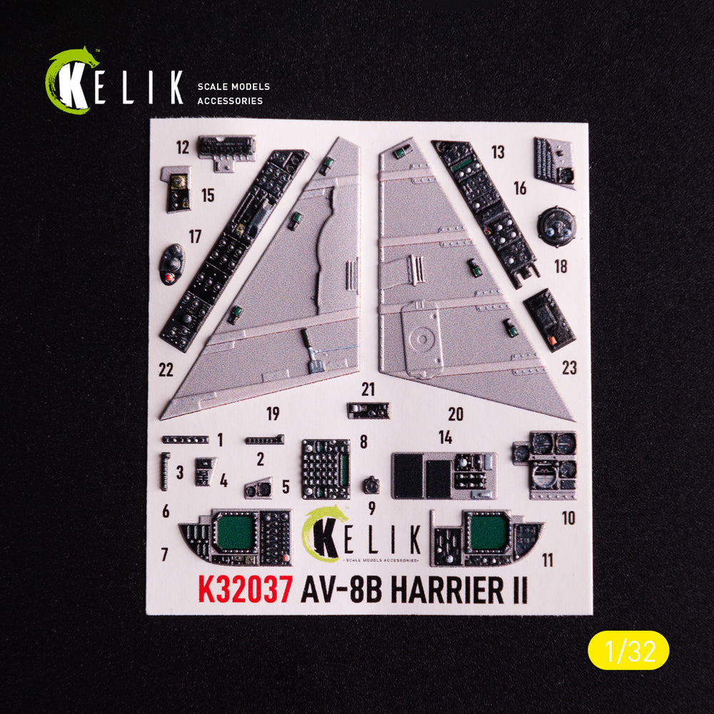 Kelik K3D32037 1:32 AV-8 Harrier