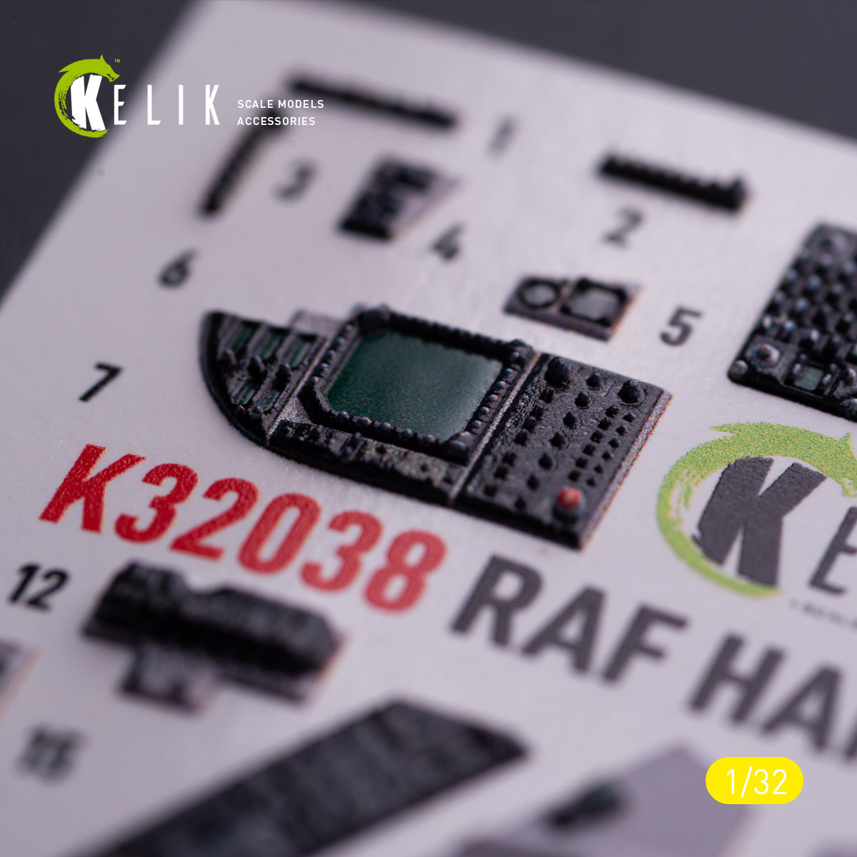 Kelik K3D32038 1:32 GR.7 Harrier
