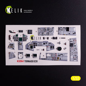 Kelik K3D32041 1:32 Panavia Tornado ECR
