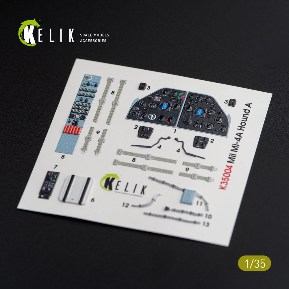 Kelik K3D35004 1:35 Mil Mi-4A Hound
