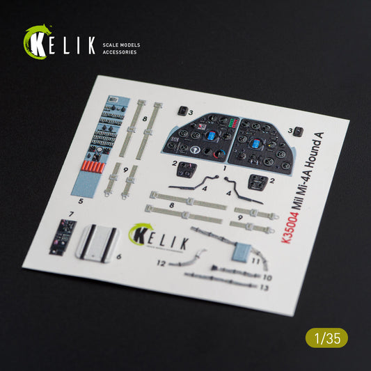 Kelik K3D35004 1:35 Mil Mi-4A Hound