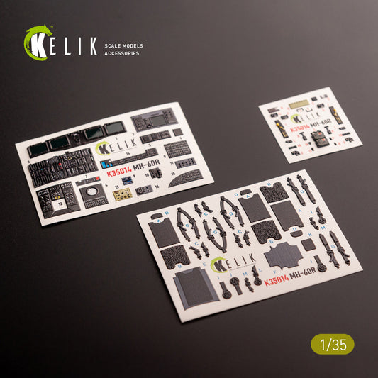 Kelik K3D35014 1:35 Sikorsky MH-60R interior 3D-decals