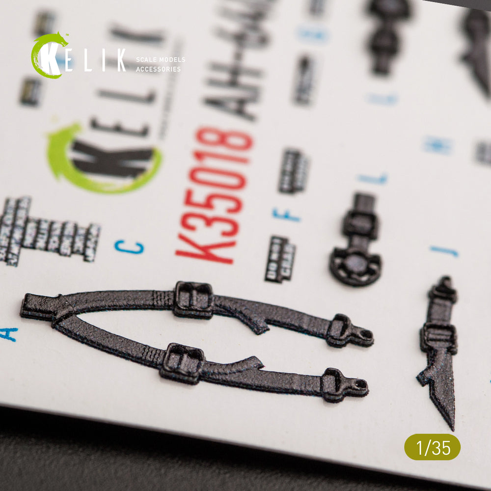 Kelik K3D35018 1:35 Bell/Boeing AH-64D Apache interior
