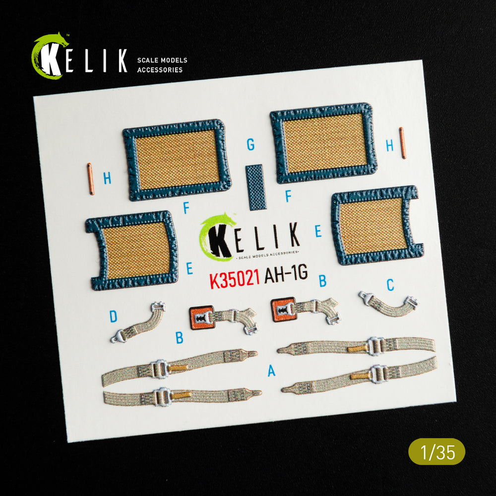 Kelik K3D35021 1:35 Bell AH-1G "Cobra" interior