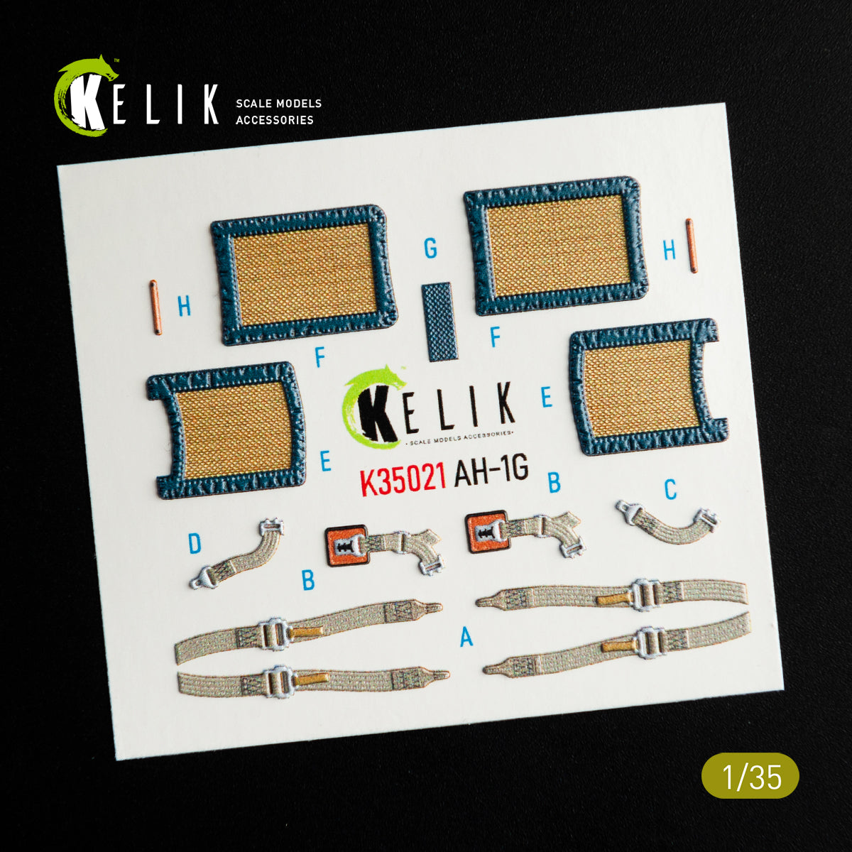Kelik K3D35021 1:35 Bell AH-1G "Cobra" interior
