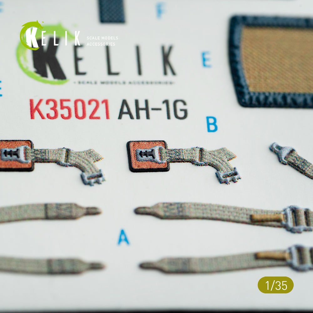 Kelik K3D35021 1:35 Bell AH-1G "Cobra" interior