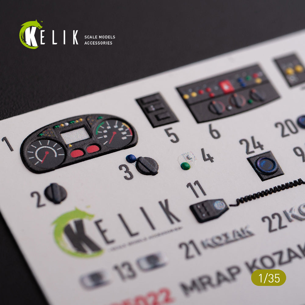 Kelik K3D35022 1:35 Kozak-001 Ukrainian MRAP
