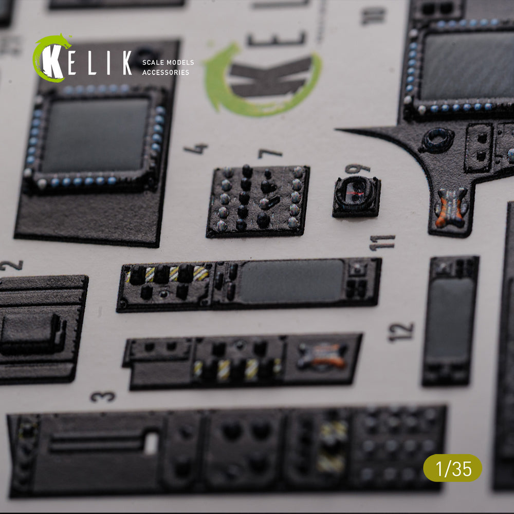 Kelik K3D35026 1:35 Bell/Boeing AH-64D Apache interior