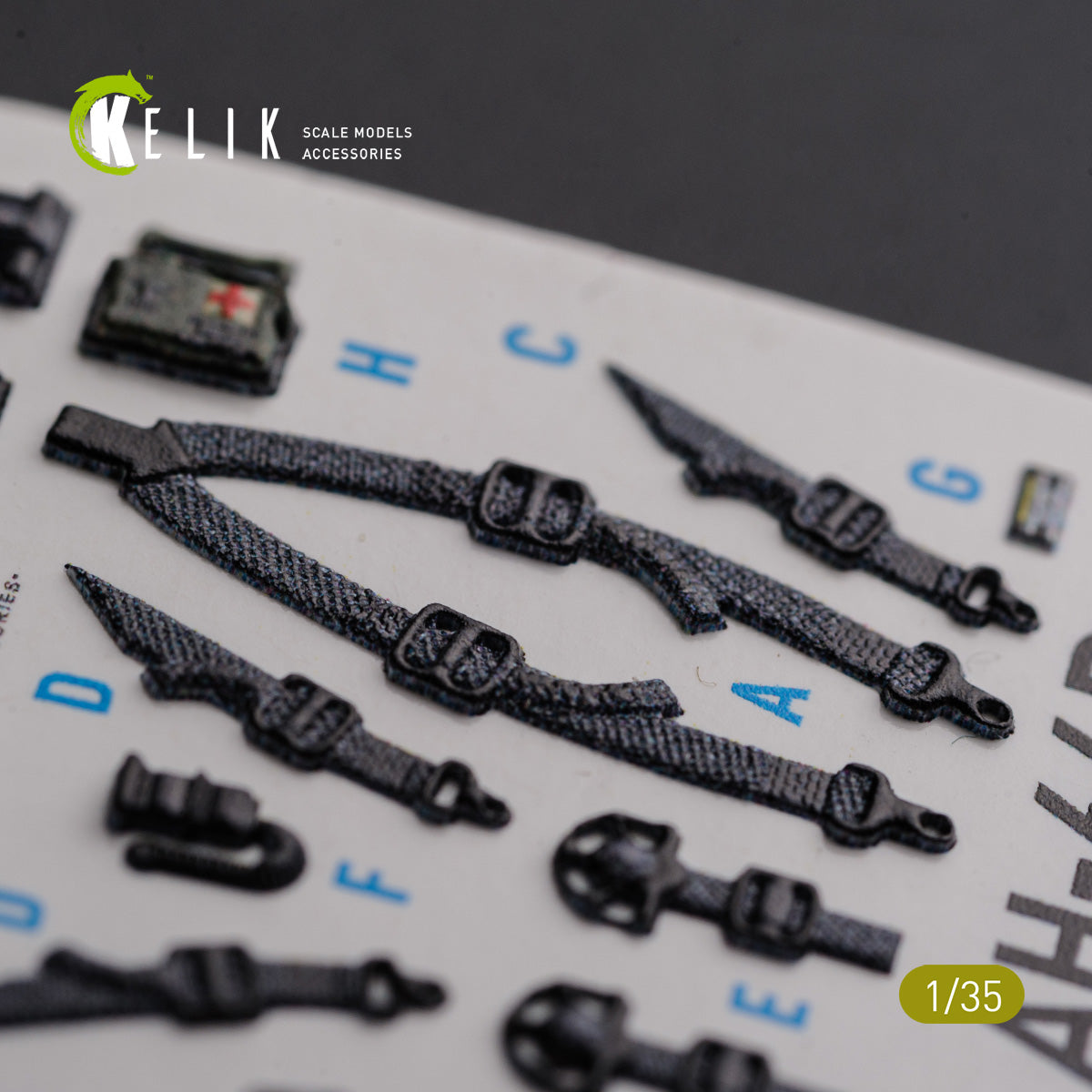 Kelik K3D35026 1:35 Bell/Boeing AH-64D Apache interior