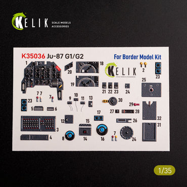 Kelik K3D35036 1:35 Junkers Ju-87G1/G2 Stuka