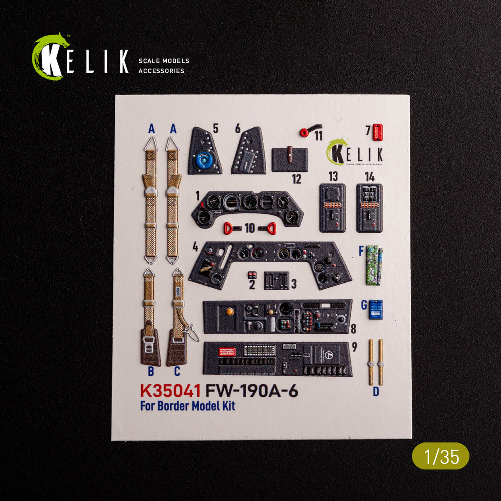 Kelik K3D35041 1:35 Focke-Wulf Fw-190A-6