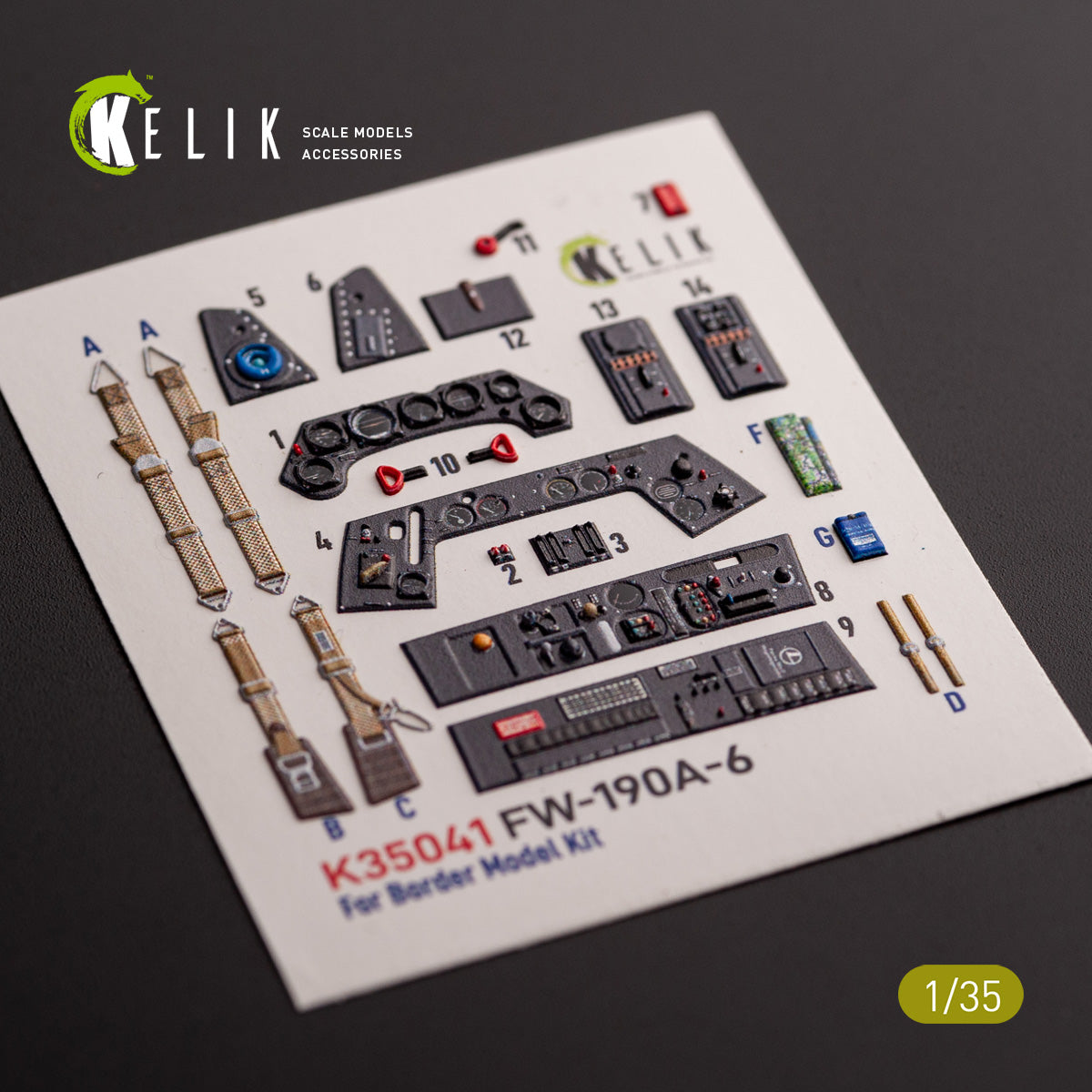 Kelik K3D35041 1:35 Focke-Wulf Fw-190A-6